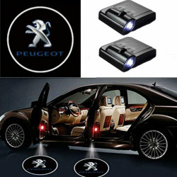 Peugeot LED Lumière de Courtoisie Ghost Shadow Light Logo Porte de voiture