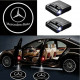 ercedes Benz LED Lumière de Courtoisie Ghost Shadow Light Logo Porte