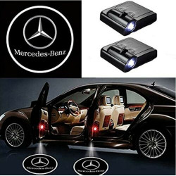 ercedes Benz LED Lumière de Courtoisie Ghost Shadow Light Logo Porte