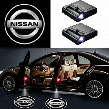 Nissan LED Lumière de Courtoisie Ghost Shadow Light Logo Porte