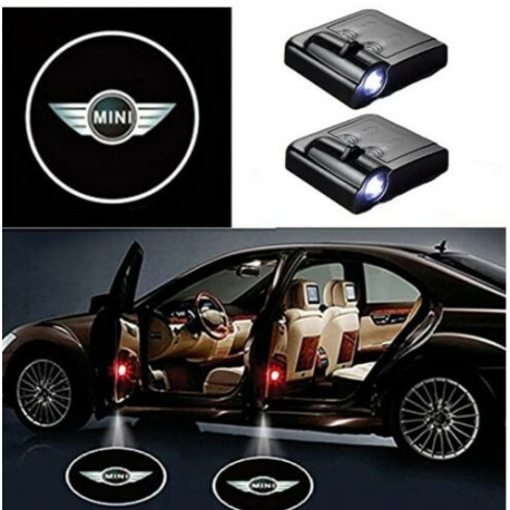 BMW MINI LED Lumière de Courtoisie Ghost Shadow Light Logo Porte