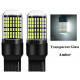 Ampoules LED T20 W21W 144 SMD sans erreur Verre Blanc feux de jour