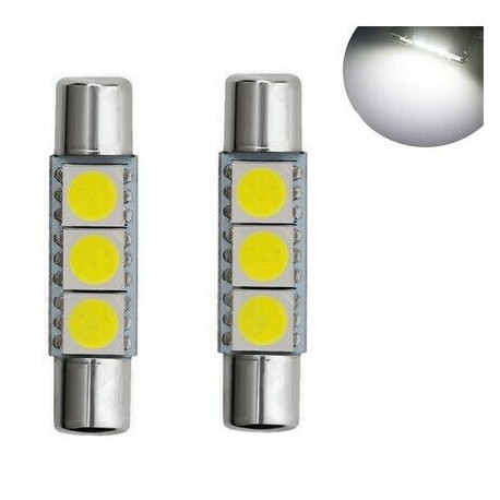 Ampoules LED 29mm 6000K Blanc Veilleuses