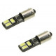 Ampoule LED BA9S Veilleuse T4W Canbus 6 SMD