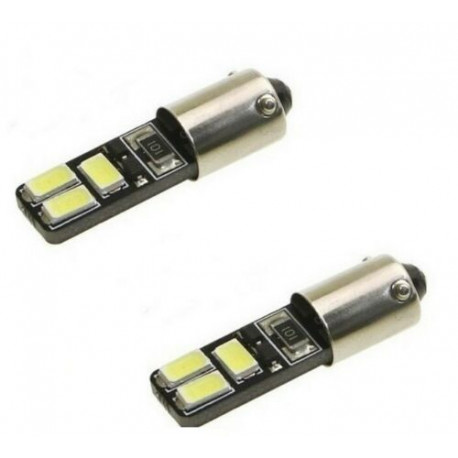 Ampoule LED BA9S Veilleuse T4W Canbus 6 SMD