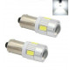 LED Ampoules BA9S Blanche habitacle 6000K Veilleuses 6 SMD