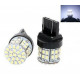 Ampoules T20 LED W21/5W Blanc Veilleuses 7443 feu de jour 50 SMD