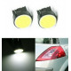 Ampoules T20 LED W21W COB Blanc 6500K 7440 phares Veilleuses