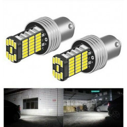 Ampoules LED P21W BA15S veilleuses Canbus 6000K Feux de recul voiture