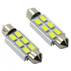 Ampoules 36mm LED Canbus 6 SMD 6500K