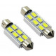 Ampoules 39mm LED Canbus 6 SMD 6500K