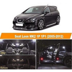 Pack Ampoules leds pour Seat Leon II 1P