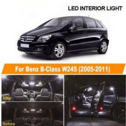 Pack Ampoules leds Blanches Mercedes classe B W245