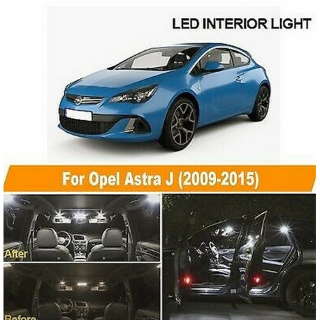 Pack Ampoules leds pour Opel Astra J