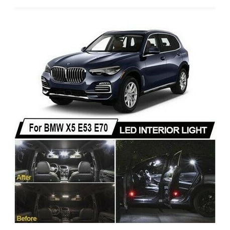 Pack leds Interieur BMW X5 E53 E70