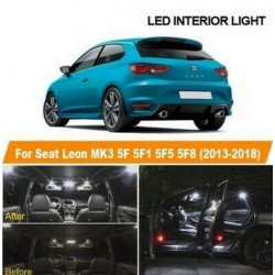 Ampoules leds Interieur Seat Leon 3 5F 5F1 5F5