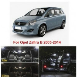 Ampoules leds Interieur Opel Zafira B