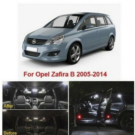 Ampoules leds Interieur Opel Zafira B