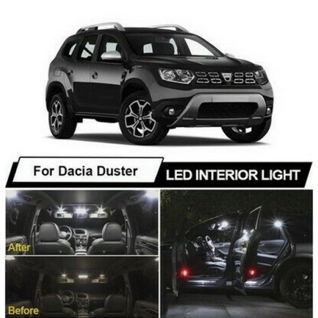 Ampoules leds Interieur Dacia Duster 2