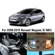 Ampoules leds Interieur Renault Megane 3