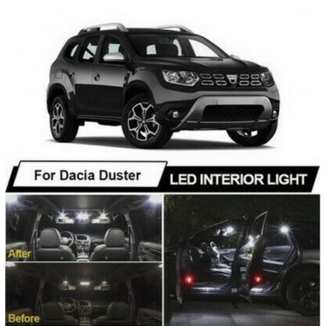 Ampoules leds Interieur Dacia Duster