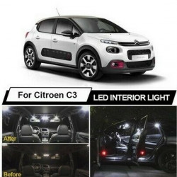 Ampoules leds Interieur Citroen C3 III