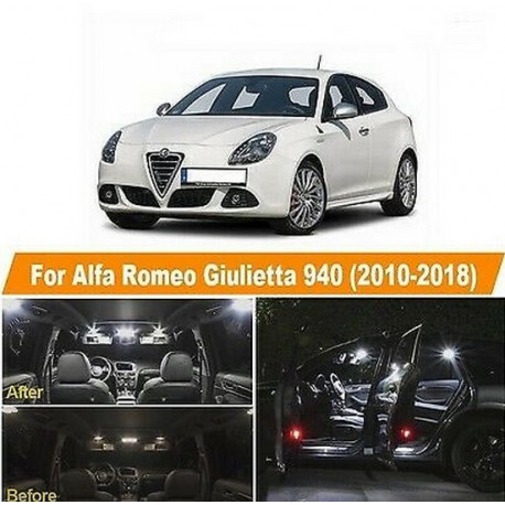 Ampoules leds Interieur Alfa Romeo Giulietta