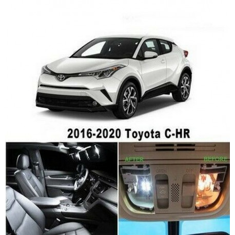 Ampoules leds Interieur Toyota CHR C-HR