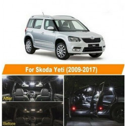 ampoules leds Interieur Skoda Yeti Blanc