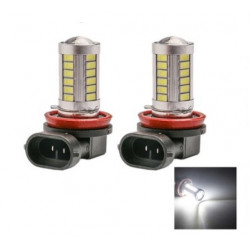 LED H11 33 SMD 6500K pour feux antibrouillards