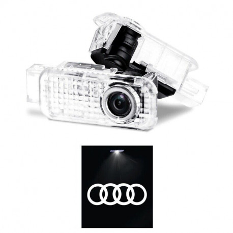 Lumiere LED logo eclairage de portes pour Audi A1 A3 A4 A6 Q3 Q5 Q7 TT RS3 RS4