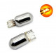 2x Ampoules halogène T10 WY5W Chrome Orange