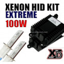 Kit xénon 100W 4300K au 12000K - Performance