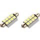 LED Navette C10W 42mm 8 leds Canbus