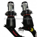 Ampoules Bi xenon 6000K H4 de remplacement 75W