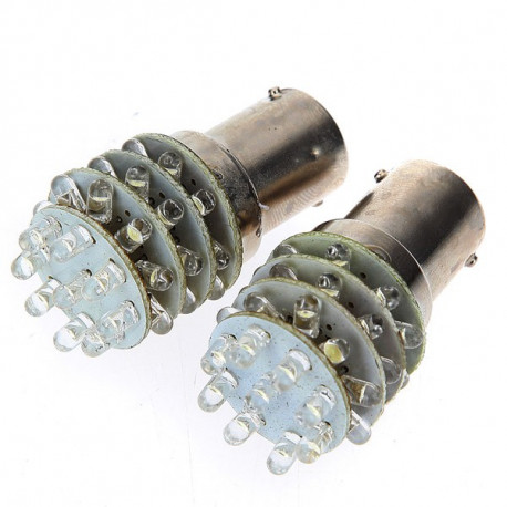 Ampoules BA15S LED P21W 35 leds Blanc