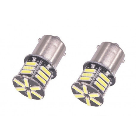 1X Ampoule 21 LEDS SMD Canbus - BA15S 