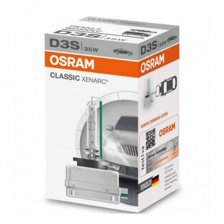 Ampoule Xénon D3S Audi Osram Classic Xenarc 66340CLC