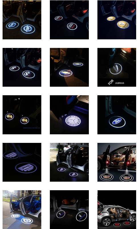 4 Pièces Lumière LED De Porte De Voiture Pour Volvo, Projecteur De Logo  Lumières De Bienvenue Porte De Voiture Bienvenue Lampe A35 - Cdiscount Auto